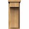 Ekena Millwork Huntington Smooth Corbel w/Backplate, Western Red Cedar, 7 1/2"W x 10"D x 18"H COR08X10X18HUN01SWR - alternate 3